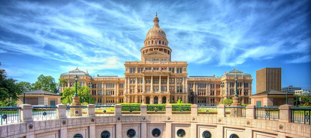 Austin Capitol Building in Texas