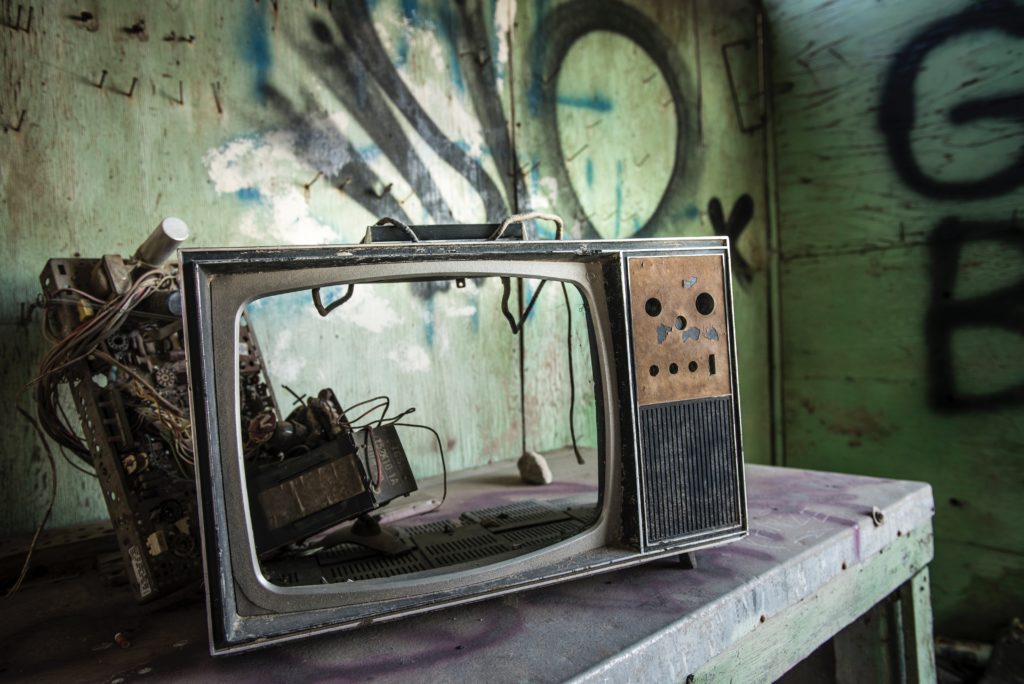 Busted Television