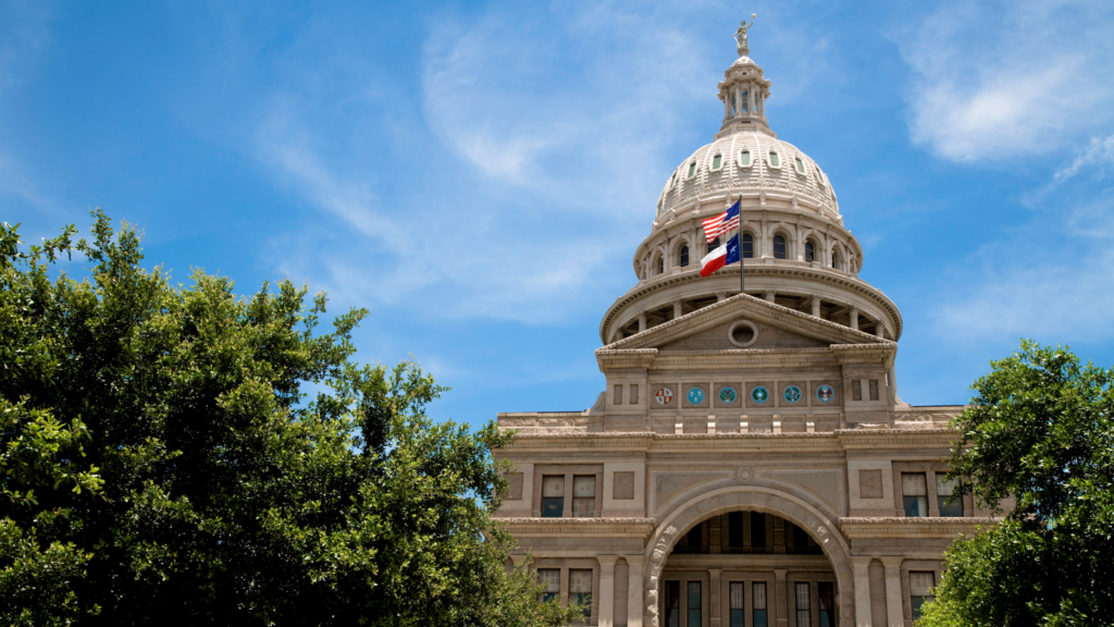 texas state capitol building in Austin